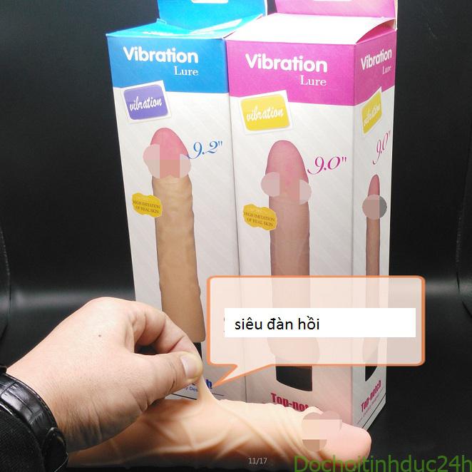 Dương Vật Rung Cỡ To Siêu Mềm
