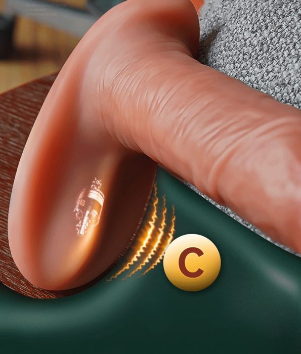 Dương vật rung thụt tự động gắn quần lót