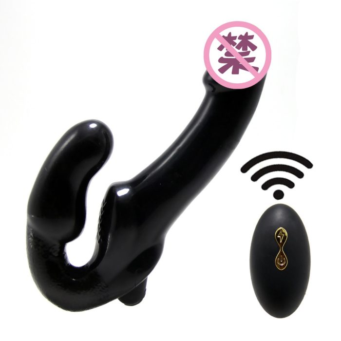 Dương vật cao cấp 2 đầu rung cho les