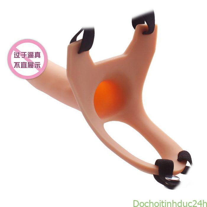 Dương vật giả rỗng ruột hỗ trợ cho nam