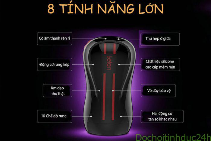 Âm đạo giả dạng cốc leten sạc pin