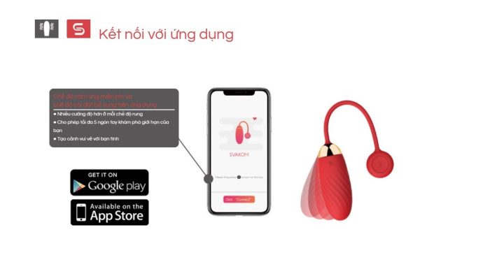 trứng rung svakom ella