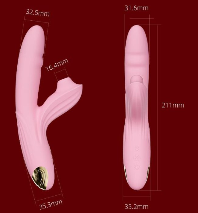 Máy Thủ Dâm Nút Hột Le Thụt Làm Ấm Svakom USA