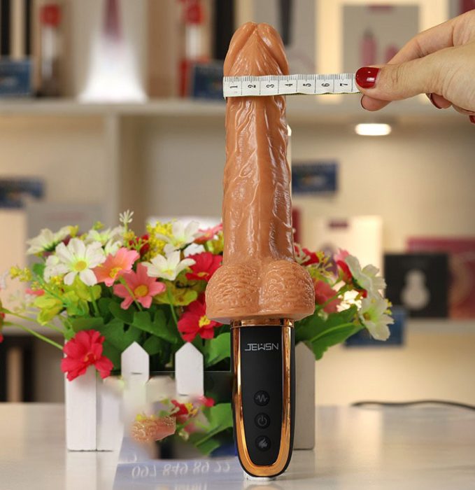 Đồ Chơi Sinh Lý Nữ Rung Thụt Màu Sậm