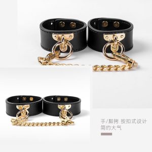 Bộ Đồ Chơi Bạo Dâm BDSM Chất Liệu Da Bò Bền Bỉ