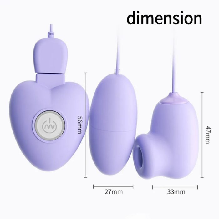 Trứng rung bú hút kích thích trong ngoài